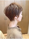40代、耳かけしても可愛いショート！