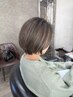 【ナチュラル仕上がり】白髪ぼかしハイライト　￥11000