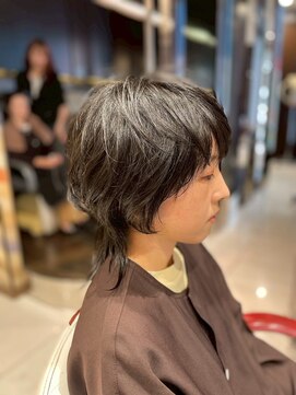 アース 千葉店(HAIR&MAKE EARTH) ナチュラルマッシュウルフ