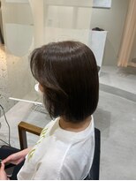 ティム(tim)&nbsp;ワンカラーでできる透け透けブラウン