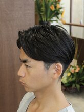 アザーハーフ(Other Half) ツーブロック×ナチュラル　大人リバーススタイル！