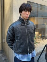 ガリカ 渋谷(Gallica)&nbsp;シースルーバングに重さと軽さのバランス◎メンズショートヘア