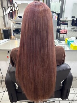 ルシア 京都四条河原町烏丸(LuciA) 【レミー100%/54cm】 シールエクステ×カラー×レイヤーカット