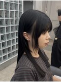 顔周りレイヤー/縮毛矯正