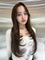 ルームバイシー 新宿(Loom. by Sea)&nbsp;□伸ばしかけヘア×ブリーチなしカラー ［髪質改善］