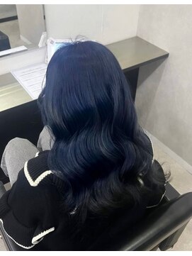 プライズ 所沢プロぺ通り店(prize) ブルーラベンダーカラーブリーチダブルカラー所沢