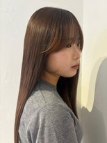 クラフト ヘア デザイン(CRAFT HAIR DESIGN)&nbsp;流れる顔周りはパーマで実現♪