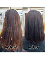 アヴァンヘアリゾート 鹿児島中央駅店(AVAN HAIR RESORT)&nbsp;【AVAN】before × after × 髪質改善UP