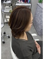アッシュ 洋光台店(Ash) 【脱白髪染めハイライト】春にぴったりなグレージュ
