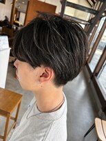 リドル ヘアー 駒生店(Riddle HAIR)&nbsp;ナチュラルセンターパート｜ニュアンスパーマメンズ