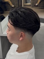 グルーマーズクレッジ 渋谷店(GROOMER/S CREDGE) men's/メンズ/メンズカット/刈り上げセンターパート/渋谷