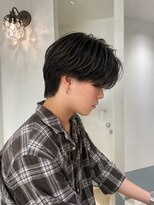 ローネス 銀座(LONESS)&nbsp;大人色気センターパート　フェザーパーマ