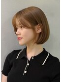 耳掛けすると「盛れる」ボブに変身☆タンバルモリ/韓国ボブ