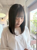 ルトワ(Lutowa)&nbsp;ダークパープル/ナチュラルショート/夏のヘアアレンジ/東広島