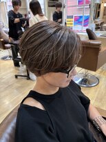 セピアージュ シス(hair beauty clinic salon Sepiage six) 白髪ぼかし×ショート