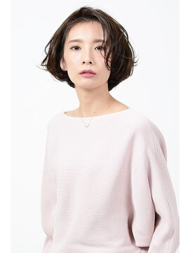 アース 横浜店(HAIR&MAKE EARTH) おとな女子に似合う、小顔ウェットショート【EARTH横浜店】