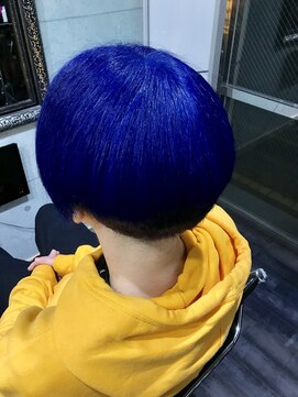 ミミック (mimic) 原色ブルーのマッシュTRICKstyle!