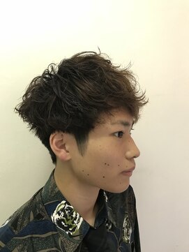 パティオンツー(PATIONN2) メンズスッキリクラウドマッシュショートセミウエットスタイル