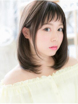 モッズヘア 越谷(mod's hair) *mod's越谷*大人かわいい◎黒髪風・オン眉・ワンカールa