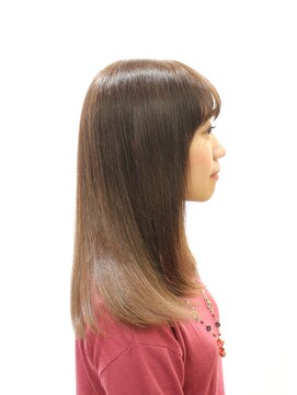ヘアーデザインガーデニア(hair design Gardenia) ストレートセミロング☆