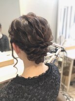 ヘアセットサロン ミント(Hair set salon MINT)&nbsp;ツイストアップスタイル