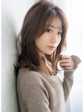 フレーム なんば店(FRAME) 【FRAME なんば】ココアベージュ ニュアンスカール