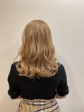 ジーヘアー(G・HAIR) ワンレンミルクティー