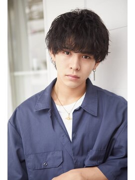 メンズサロンドットリアン(dot. lien) 【men’s salon dot. Tokyo】ナチュラルカールマッシュ