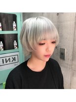 インク 渋谷(INK.)&nbsp;ボブ/フェザーバング/大人かわいい/グラデハイライト[渋谷]