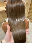 髪質改善ULTOWA×ベージュカラー【佐藤和弥】