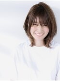 小顔ひし形外ハネミディ☆ボブウルフこなれミディ☆くびれミディ