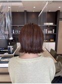 切りっぱなしボブ