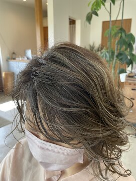 ヘアールームフルール(Hair room Fleur) ミルクティーグレージュ