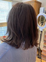 エクリ 麻布十番(equri)&nbsp;グレージュ　20代30代40代　外ハネボブ