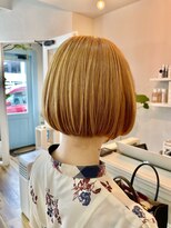 ヘアーリビングリコ 新潟笹口店(hair living Liko) ハイトーンボブ