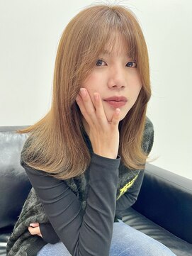 チュダック(ChuDuck) 【◎甘くてカワイイ◎】韓国風《モカベージュ》髪質改善