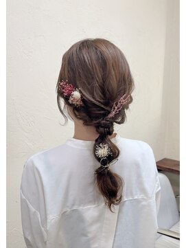 ガレージランド(GARAGE LAND) 編みおろしアレンジ