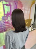 グレージュ ベージュ ココアベージュ 髪質改善トリートメント