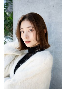 レノラ 本町(LENORA) 20代30代大人かわいいナチュラル暗髪ゆるめパーマヘア