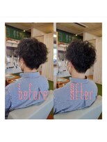 スミカ(sumica)&nbsp;# メンズパーマ#巻き巻き #いつもありがとう