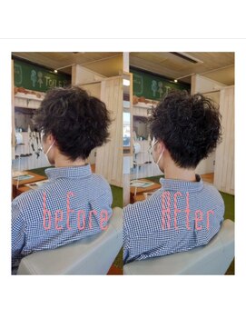 スミカ(sumica) # メンズパーマ#巻き巻き #いつもありがとう