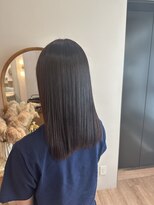 アンド ラ ブランシュ(&.La Blanche)&nbsp;アンブレラカラー/イメチェンヘアスタイル/こなれミディ