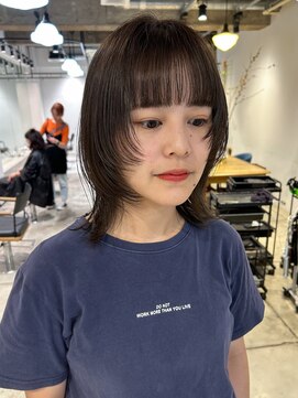 ダンボ(DUMBO) 【 sayaca 】レイヤーカット/ウルフカット/ウルフマッシュ/秋色