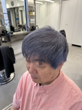 グルーマーズトウキョウ(GROOMER/S TOKYO) 【GROOMER/S 丸山】 グレイカラー スタイル スペインカール