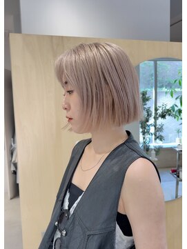 スタン 渋谷(Stam) ハイトーンボブ[渋谷駅/ダブルカラー/ボブルフ/小顔/ワンレン]