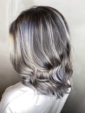 ベルヘアーデザイン 堺東(Belle hair Design) バレイヤージュ/グラデーション/ハイトーン/ケアブリーチ/カラー