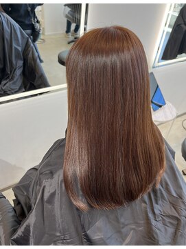 クオン 伊勢崎(QUON.) ブリーチなしオレンジブラウン