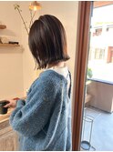 どの方向からみても可愛い切りっぱなしボブ