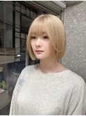 ★ハイトーンカラーミルクティーベージュホワイトベージュカラー