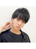 【monde】ツーブロック×くせ毛ショート